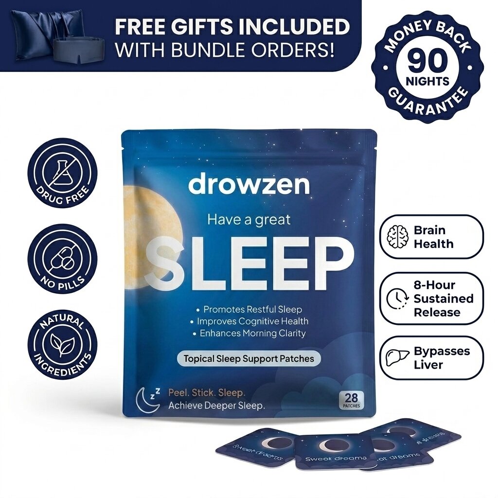 Drowzen® Brain Detox Sleep Patches