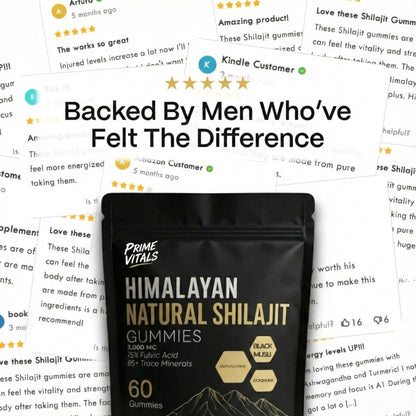 Natural Shilajit Gummies