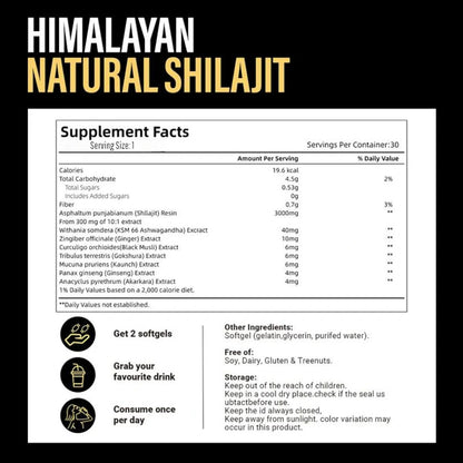 Natural Shilajit Gummies